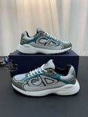 DIOR B30 Sneaker Gris & Bleu