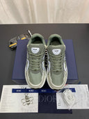 DIOR B30 Sneaker Green & Marron clair